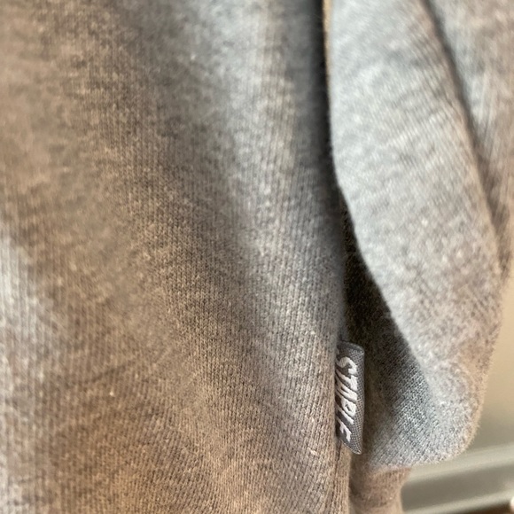 Gray Staple Collegiate Hoodie, Medium - Picture 4 of 4